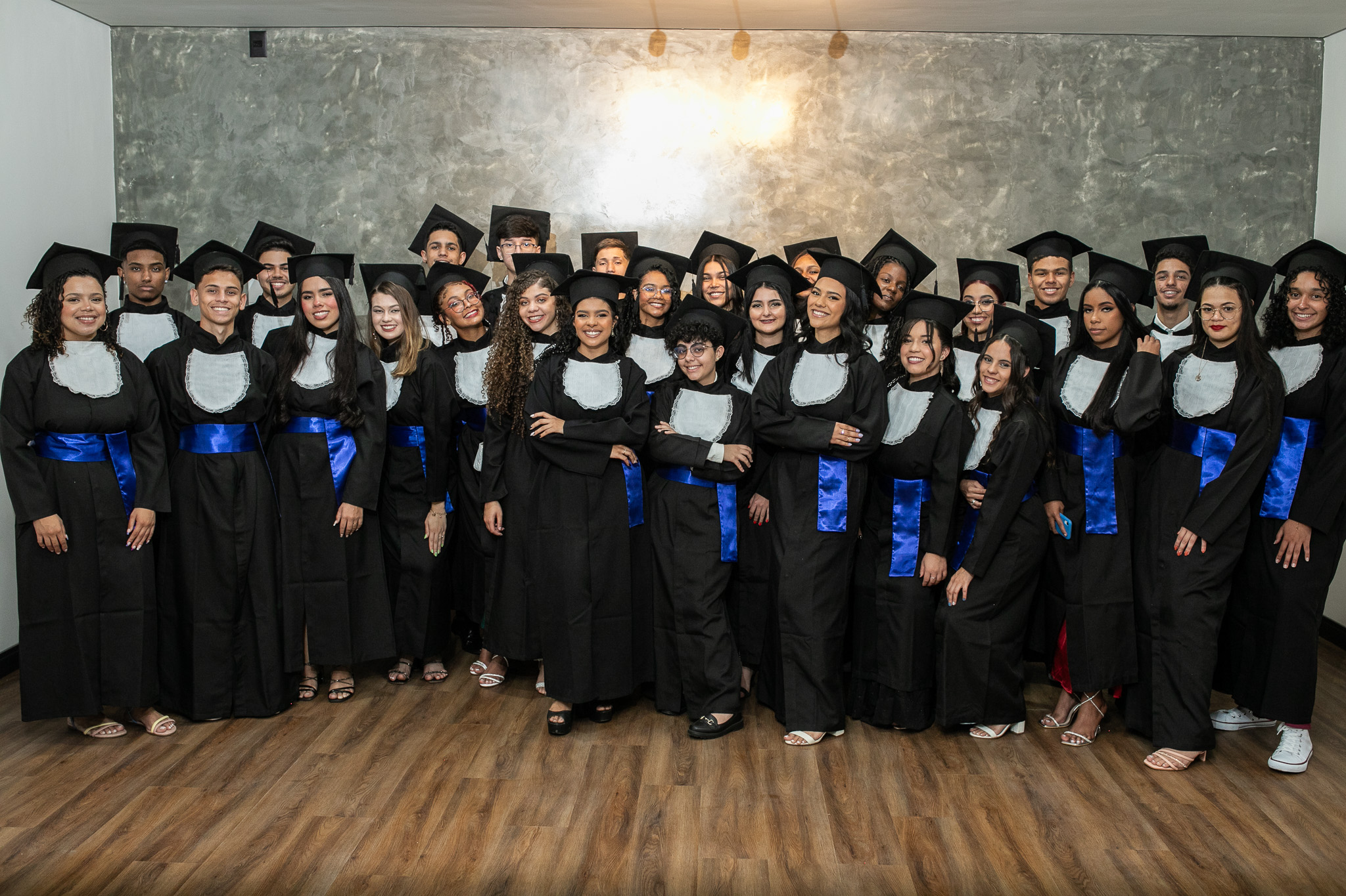 Formatura da 2ª turma do Águias de Sarzedo