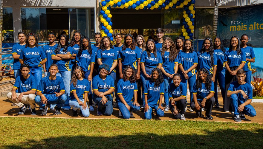 Turma do programa Águias de Sarzedo