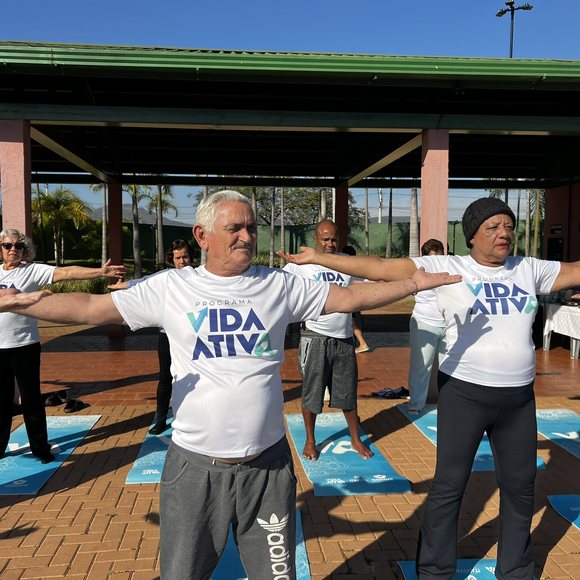 Participantes do Vida Ativa, projeto Melhor Idade do Instituto Itaviva