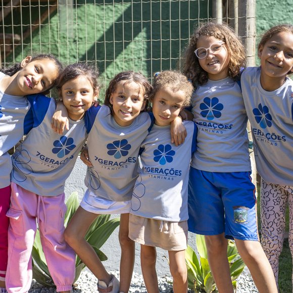 Children from the 7 Gerações program, by Instituto Itaviva