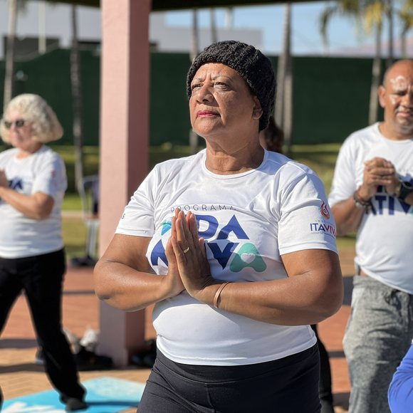 Participantes do Vida Ativa, projeto Melhor Idade do Instituto Itaviva