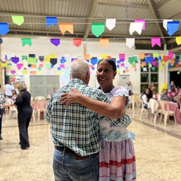 Participants of Vida Ativa, Instituto Itaviva's Melhor Idade project