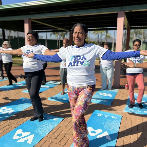 Participantes do Vida Ativa, projeto Melhor Idade do Instituto Itaviva