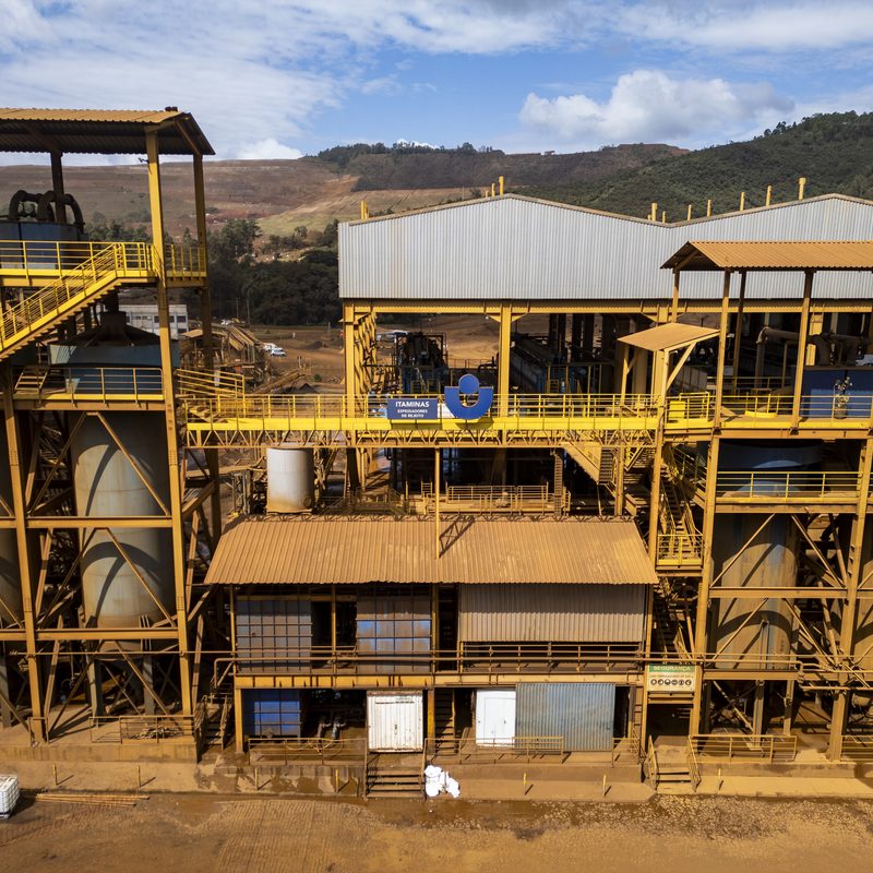 Itaminas tailings thickeners and filtration